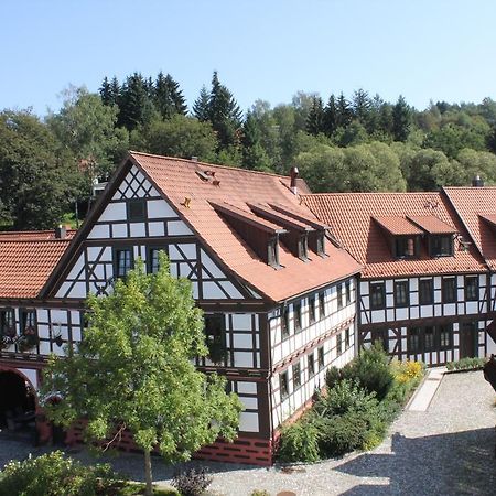 Hotel Goldener Hirsch Suhl Bagian luar foto