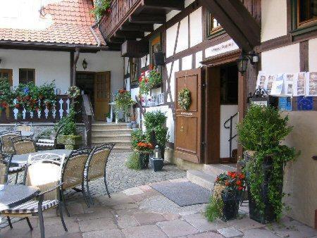 Hotel Goldener Hirsch Suhl Bagian luar foto